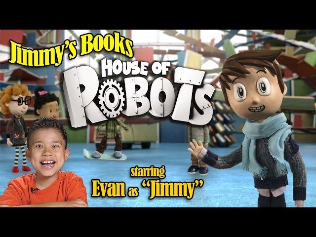 JIMMY'S BOOKS Episode 1  - House of Robots: Robots Go Wild! by James Patterson