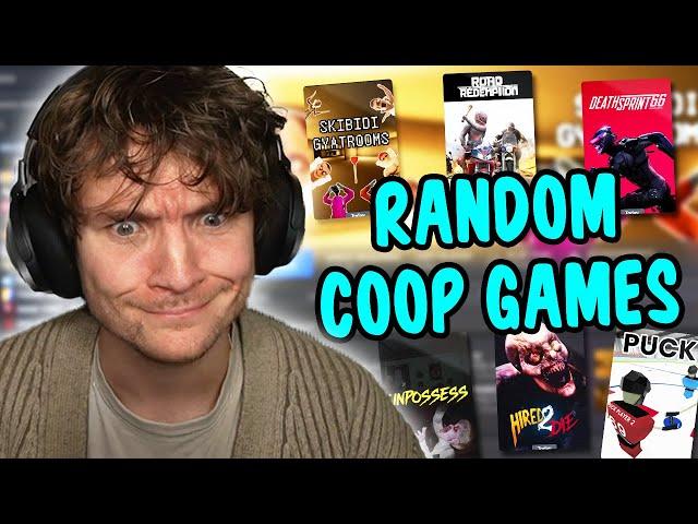 We dumpster dive Steam for random Co-Op games