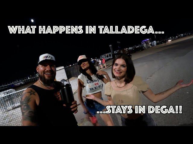 The NEXT Night at TALLADEGA Boulevard - US Candy USA Roadtrip VLOG #14 HelloKERCEL & GermanRednecks