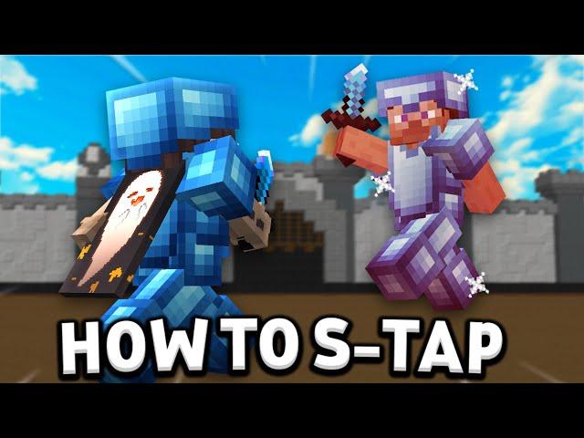 how to s-tap in minecraft pvp…