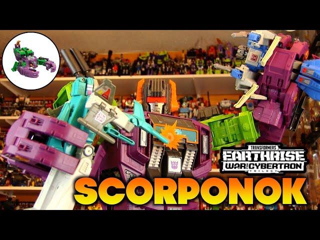 Transformers: Earthrise Titan Class Headmaster SCORPONOK [2020]