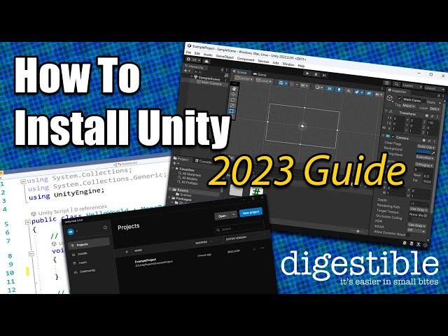 How to Install Unity - 2023 Beginner's Guide