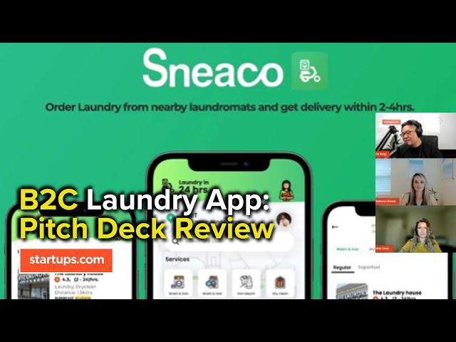 Pitch Deck Review: B2C Laundry App - Startups.com