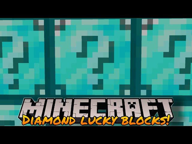 Minecraft ULTIMATE DIAMOND LUCKY BLOCKS!! (1V1V1) w/ Lewis, Noah & Dyma Pws