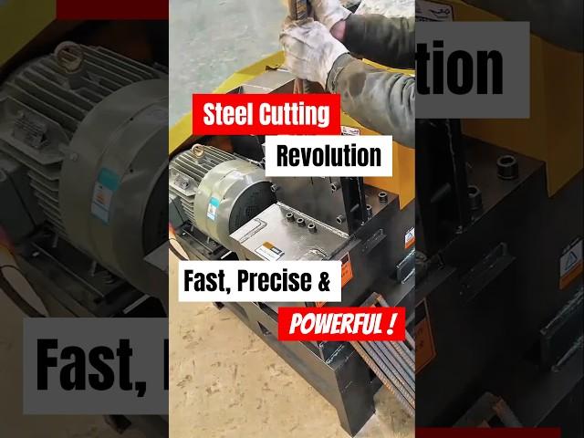 Steel Cutting Revolution - Maximum Efficiency in Seconds!