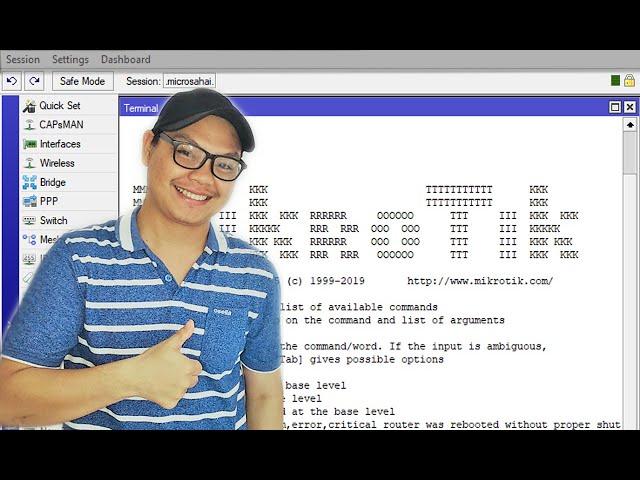 Cara setting mikrotik the dude dan mengkasesnya melalui web browser