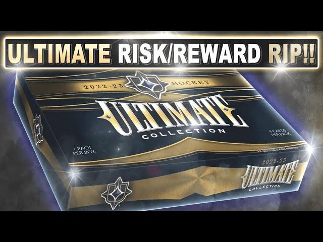 ULTIMATE RISK/REWARD RIP!! - 22/23 Upper Deck Ultimate Collection - Hockey Card Break