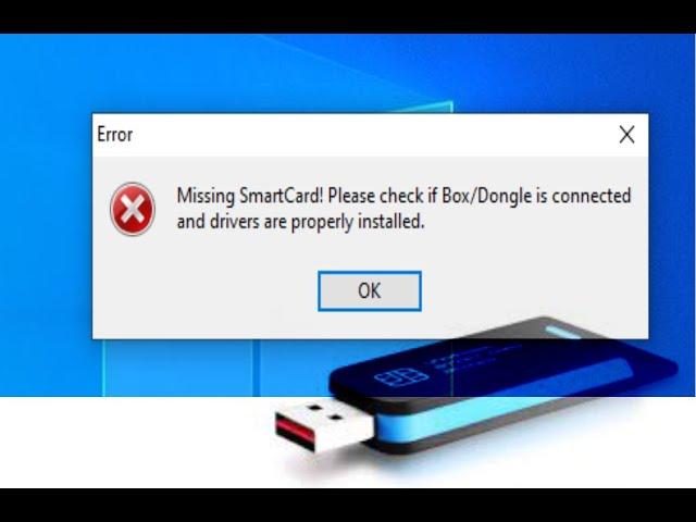 UMT Dongle smart card error solution  how to install smart card driver