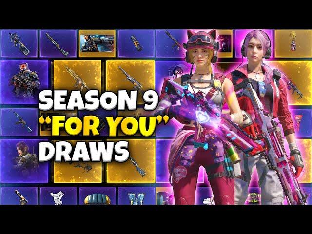 Season 9 "FOR YOU" Draws (2024) | COD Mobile | CODM