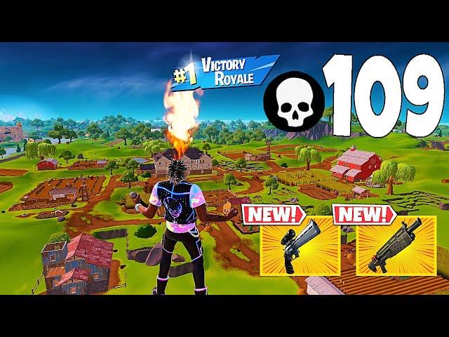 109 Elimination Solo Vs Squads "Zero Build" Gameplay Wins (Fortnite Remix chapter 2)