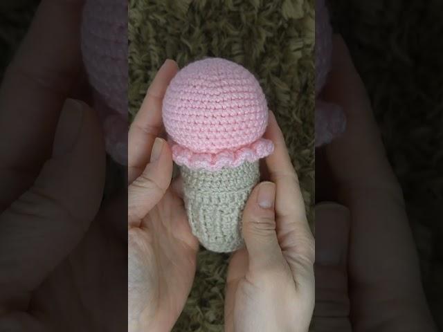 Мороженое крючком: просто и быстро