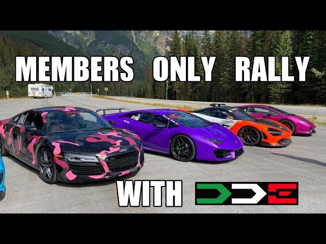 DAILY DRIVEN EXOTICS MEMBERS ONLY RALLY! *DAY 1*