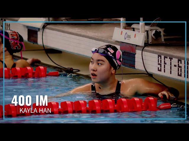 Kayla Han Takes Home Gold in Women's 400 Individual Medley | 2023 Speedo Winter Juniors East