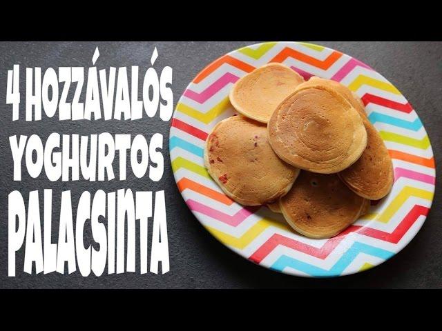 4 Hozzávalós yoghurtos palacsinta | Magyar Barbara