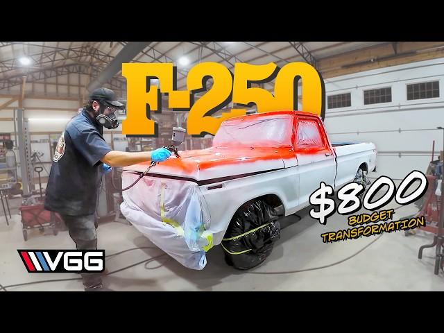 OLD Ford Truck BUDGET Transformation! Paint, Interior, AND Mechanical!