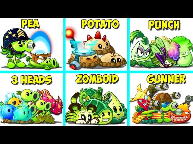 Random 20 Team 3 Plants Internation & China Battlez - Who Will Win? - PvZ 2