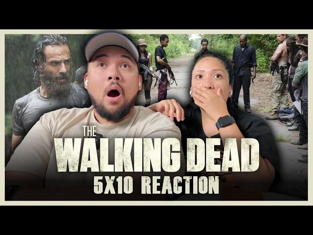 See My Wife Experience *WALKING DEAD* for the First Time | 5x10 | Them