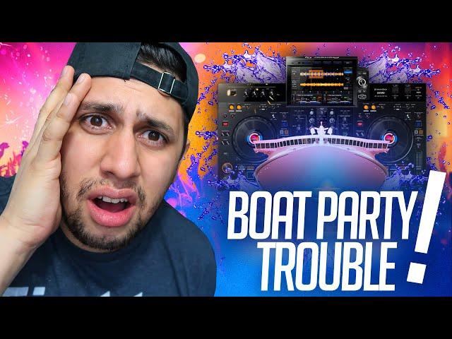 DJ GIG LOG: I Ran in to TROUBLE! | Wedding on a Boat (Tips for DJ'ing on a Boat)