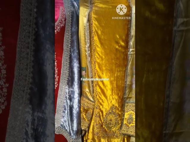 We've carefully chosen silk velvet for a touch of luxury #follow #FashionHutKashmir #WinterFashion 