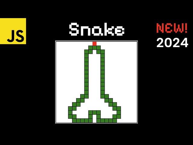  Snake Game Tutorial — JavaScript & HTML Canvas