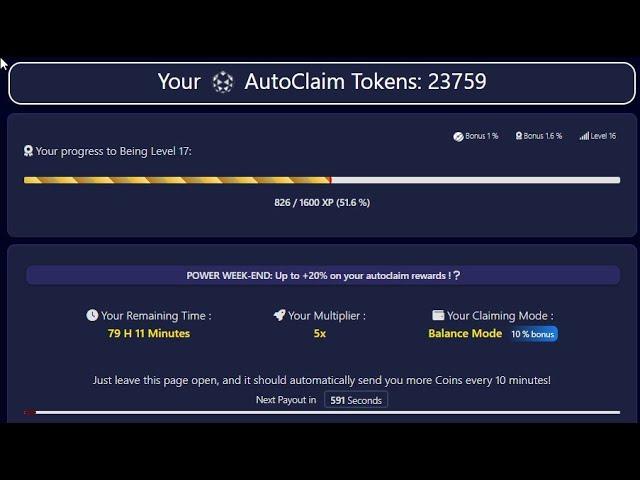 Final Autoclaim 74 криптовалюты без вложений+ Стейкинг ТОП кран.