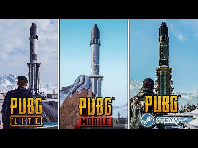 VIKENDI В PUBG LITE VS PUBG MOBILE VS PUBG STEAM. СРАВНЕНИЕ ВИКЕНДИ В ТРЕХ ВЕРСИЯХ PUBG