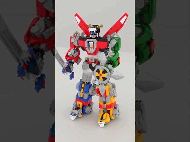 LEGO 21311 Voltron Transforming Animation #lego #legomecha #legomech