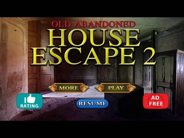 [Solved] Old Abandoned House Escape 2 full escape puzzle game walkthrough gameplay