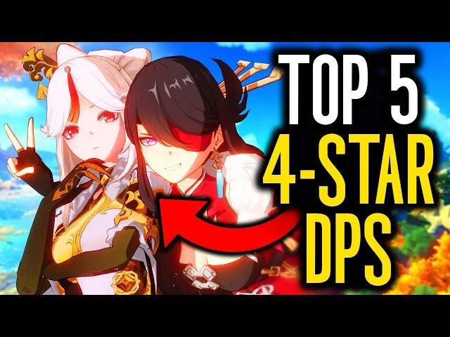 Top 5 Free To Play DPS Characters! | Genshin Impact