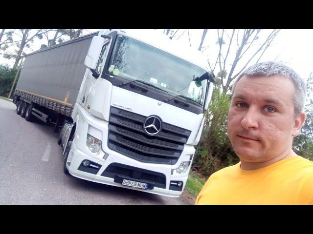 Обзор Mercedes Actros MP4 450л.с.