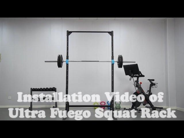 Installation Video of Ultra Fuego Squat Rack