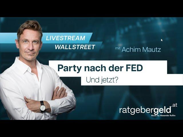 Party nach der FED - und jetzt? 23.09.2024 17:00 Uhr