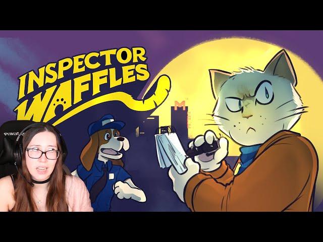 Cat Crime Solving! | INSPECTOR WAFFLES | Indie Week