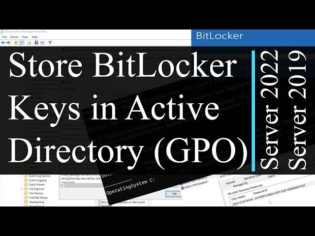 Configure Active Directory to Store BitLocker Recovery Keys – Complete Guide with Troubleshooting