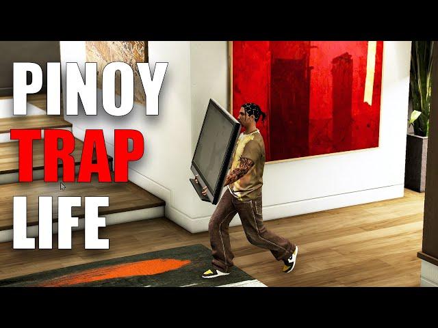 GTA 5 PINOY TRAP LIFE #4 - UNANG HOUSE ROBBERY NI KEN