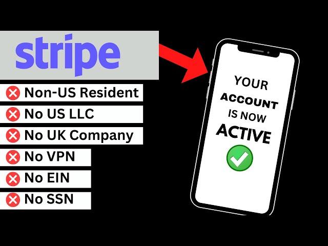 How To Create A Stripe Account - Stripe For Non Supported Countries ( Stripe For Non US Residents )