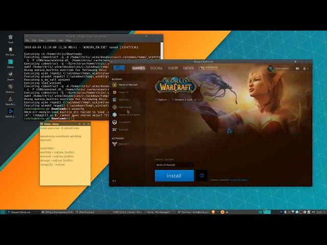 How to Install Hearthstone (Blizzard App) on Manjaro Linux Updated 2018 Guide