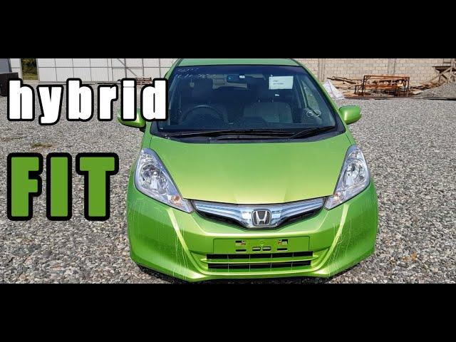 обзор HONDA FIT гибрид