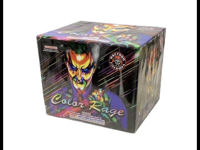 Color Rage 500 Gram Firework by Raccoon