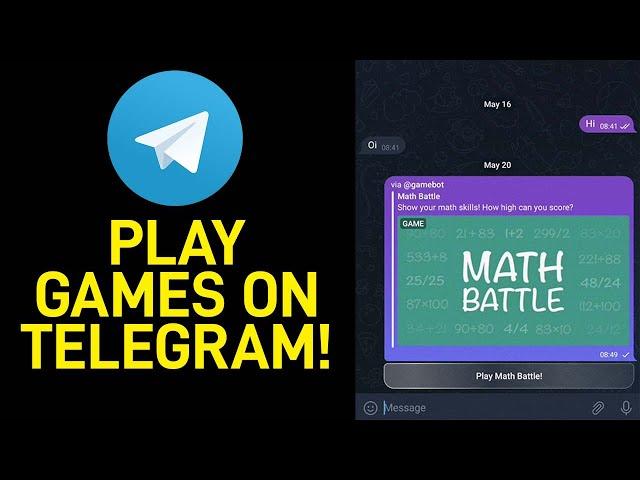 How to Play Games on Telegram [EASY]