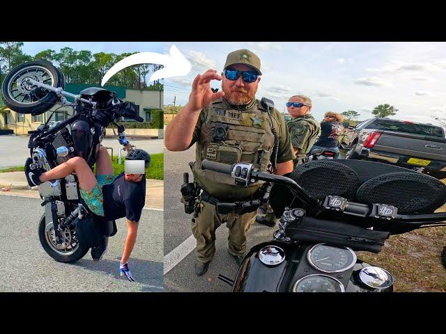 "We’re Gonna Catch Your Buddy!" Daytona Bike Week 2024