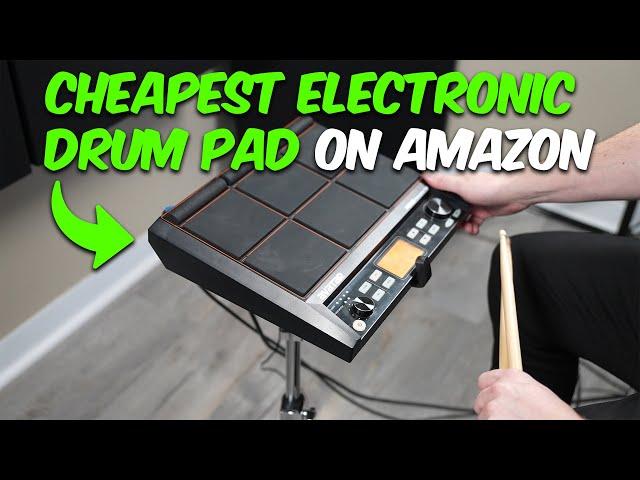 THE CHEAPEST DRUM PAD ON AMAZON? HXW PD705 Review (ddrum Nio, DD90, dbdrums nPad)