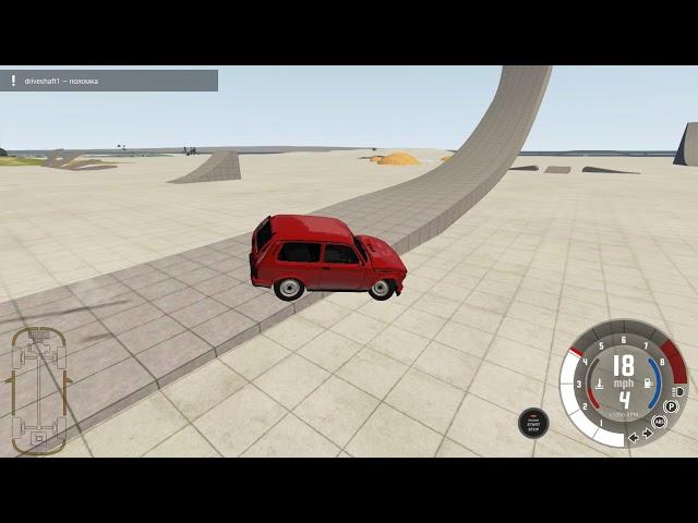 КРАШ ТЕСТ НИВА УРБАН 4X4 BeamNG Drive