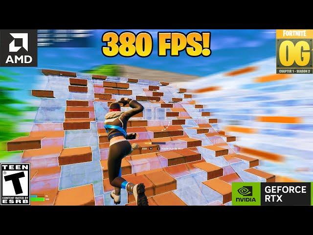 RYZEN 5 7500F | RTX 3060 12GB | Fortnite | OG Solo Ranked Benchmark | Season 2 | Performance Mode