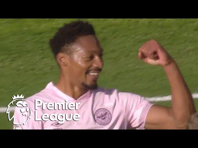 Ethan Pinnock heads Brentford 1-0 in front of Manchester United | Premier League | NBC Sports