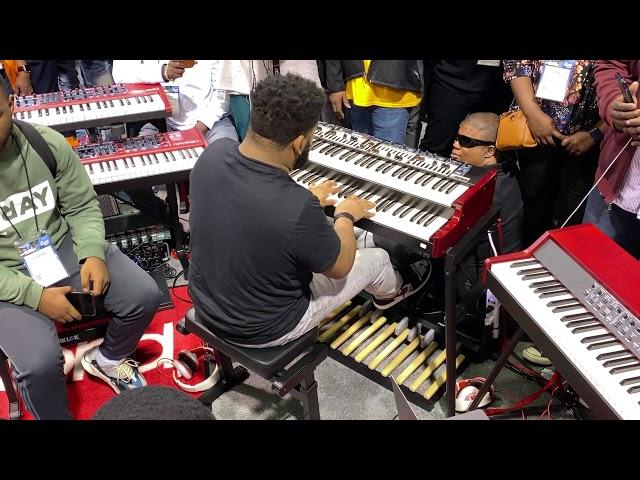 Glenn Gibson Jr. Nord Demo NAMM 2020 #1