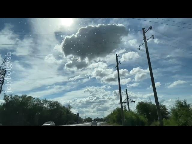 Қазақстан, Орал қаласының табиғаты. Аспан. Nature in the city of Uralsk, Kazakhstan. Sky. Relax.