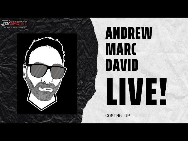 Andrew Marc David Live! Samsung Galaxy Book S after 2 Weeks of Use, Samsung Galaxy Buds+, and More!