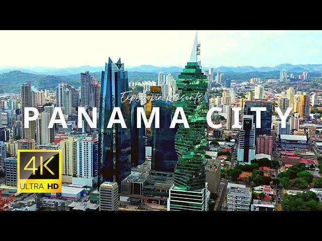 Panama City, Panama  in 4K ULTRA HD 60FPS Video by Drone