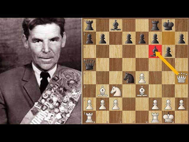 The Greatest Queen Sacrifice in Chess History | Nezhmetdinov vs Chernikov (1962)